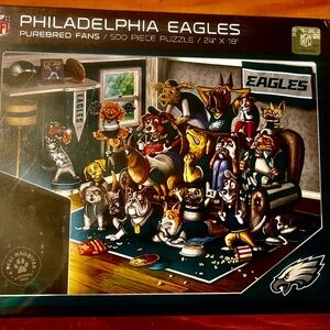 Philadelphia Eagles 500 Piece Puzzle in Sealed Box